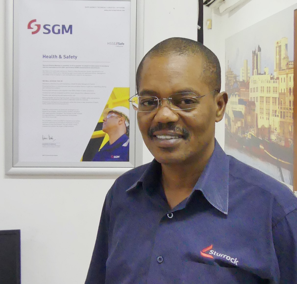 Dominic Gichengo — Manager Sturrock Shipping Services Ltd